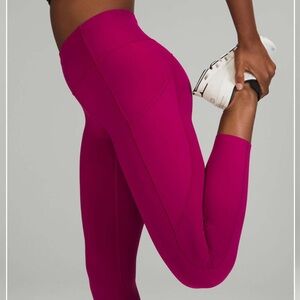 🍋 Lululemon Fast and Free High-Rise Crop Legging 23”